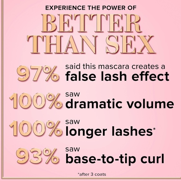 Pick 8/$50 Too Faced Better Than Sex Volumizing & Lengthening Mascara🆕de… - Picture 7 of 10